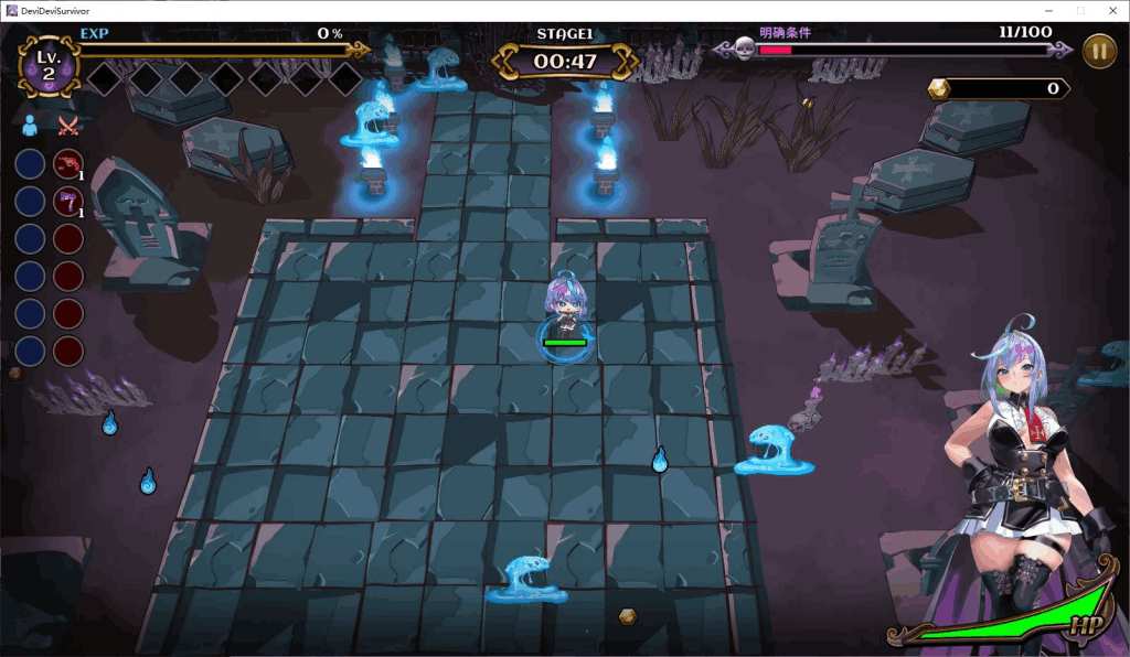 《恶魔幸存者DeviDevi Survivor》中文正式版 日式ARPG+肉鸽+动态战斗的终极融合（PC新作/1.6G）