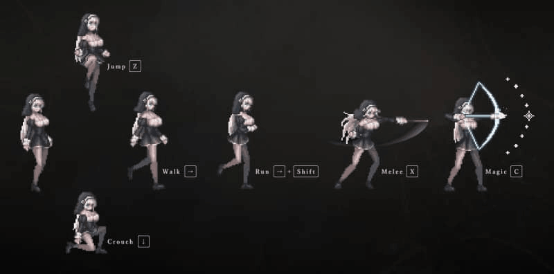 《哥特少女勇闯恶魔城2 SiNiSistar2 V1.07》PC版深度解析:像素动态神作再升级图片-5 《哥特少女勇闯恶魔城2 SiNiSistar2 V1.07》PC版深度解析:像素动态神作再升级图片-5