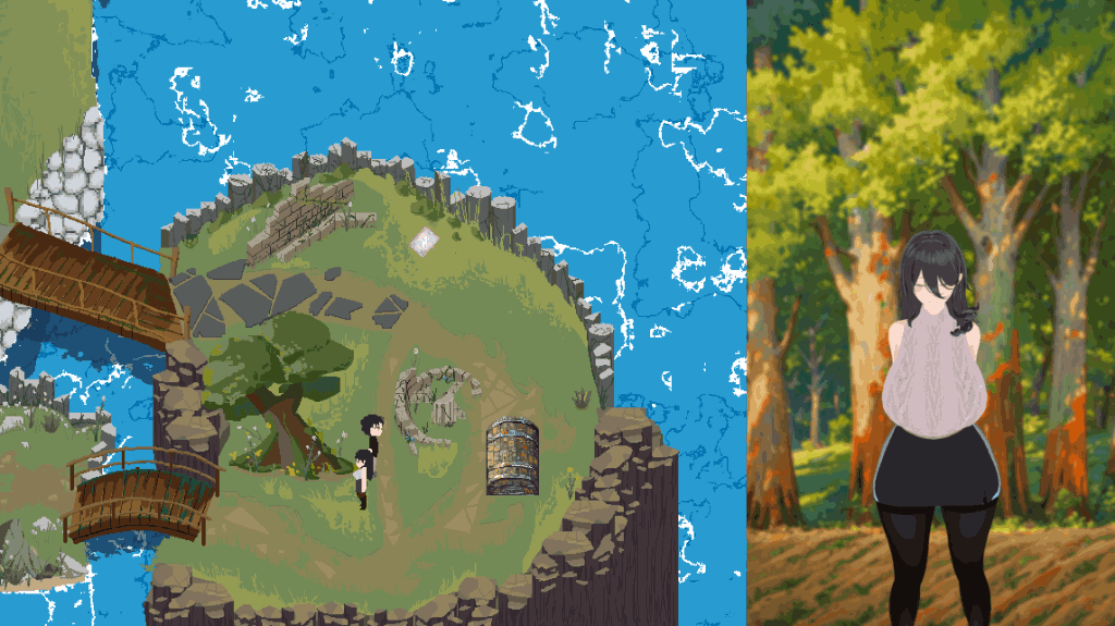 《噩梦侵蚀 NTR循环》Dev1.2 官中动态版：像素风悬疑SLG新作图片-3