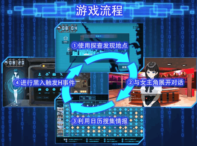 互动 SLG LOOK.hacII - 手机摄像头 X 盗摄 2- LOOK.hacII - ルック・ハック II- Ver1.4 官方中文步兵版 + DLC（PC 平台 / 5.65G）图片-1