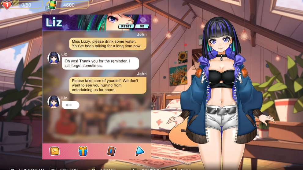 PC端互动SLG游戏《OG主播计划：节奏出道！Ver1.0.004》官方中文步兵版1.95G完整安装包及配置要求图片-1