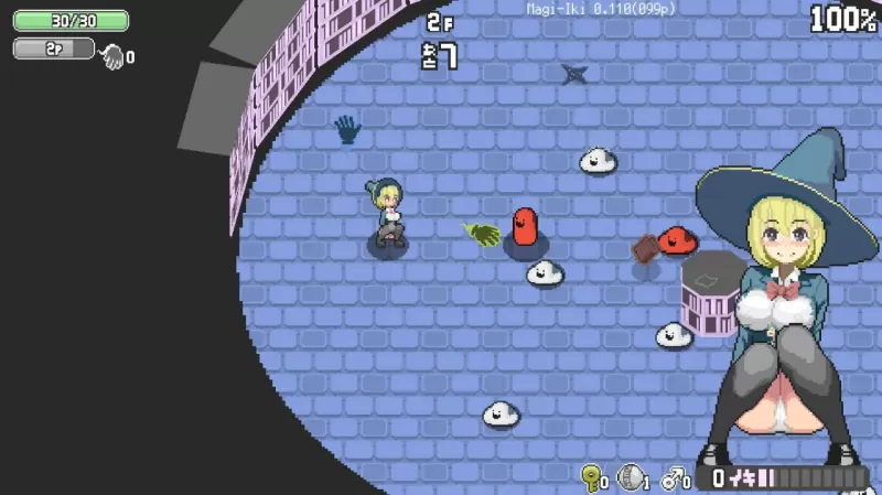 マジイキ~落第魔女とHな魔手~ Magi-Iki: The Failing Witch and Her Lewd Curse PC版 横版动作ACT 魔法战斗系统 v0.171f图片-5 マジイキ~落第魔女とHな魔手~ Magi-Iki: The Failing Witch and Her Lewd Curse PC版 横版动作ACT 魔法战斗系统 v0.171f图片-5